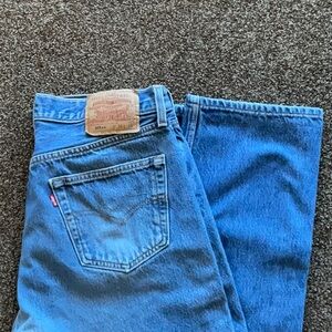 Levi's Blue Relaxed Fit Jeans for Men 501